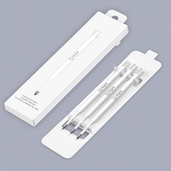 Set 3 Ruột Bút Kim Loại Xiaomi Mijia Chất Lượng Cao