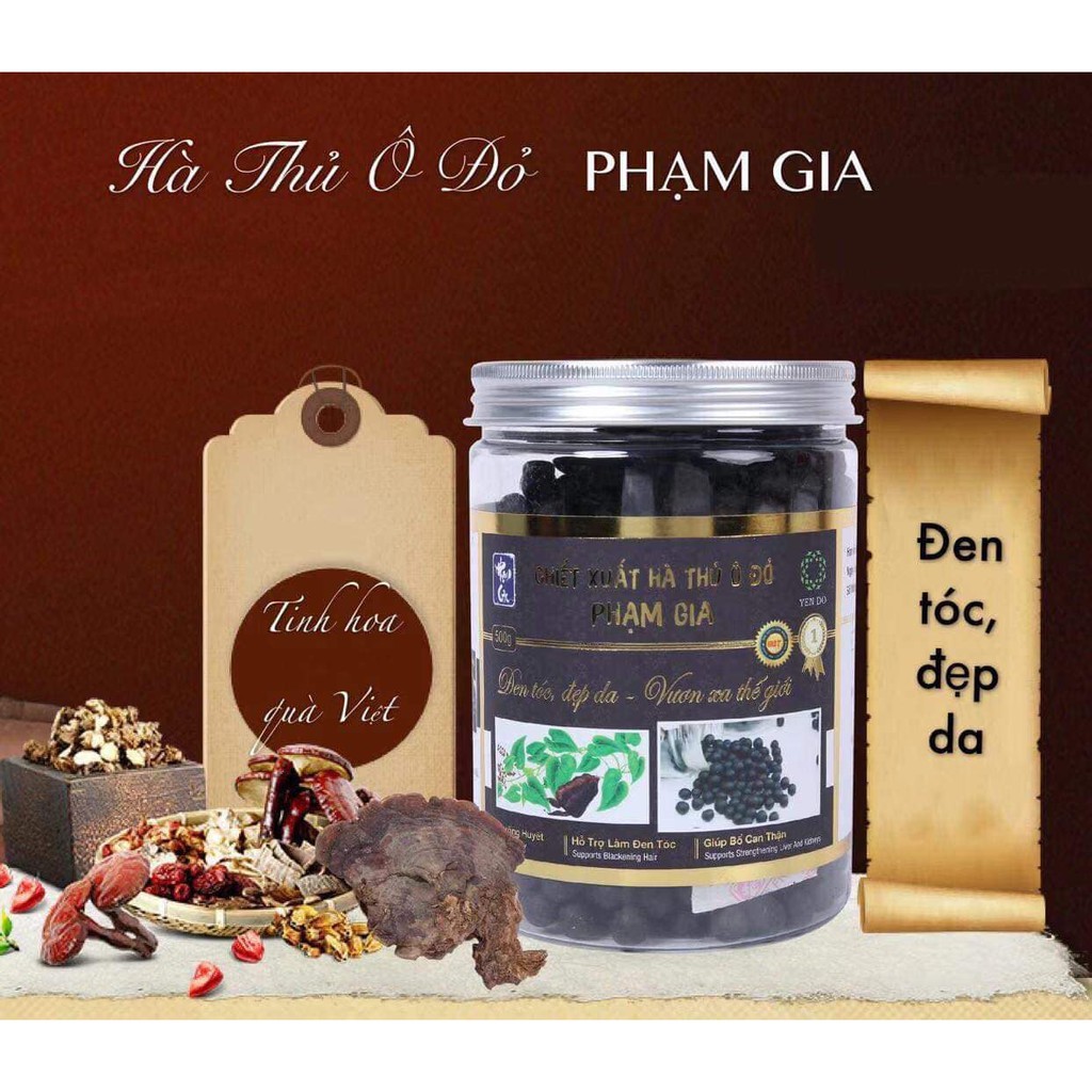 Hà thủ ô Phạm Gia gold 3+