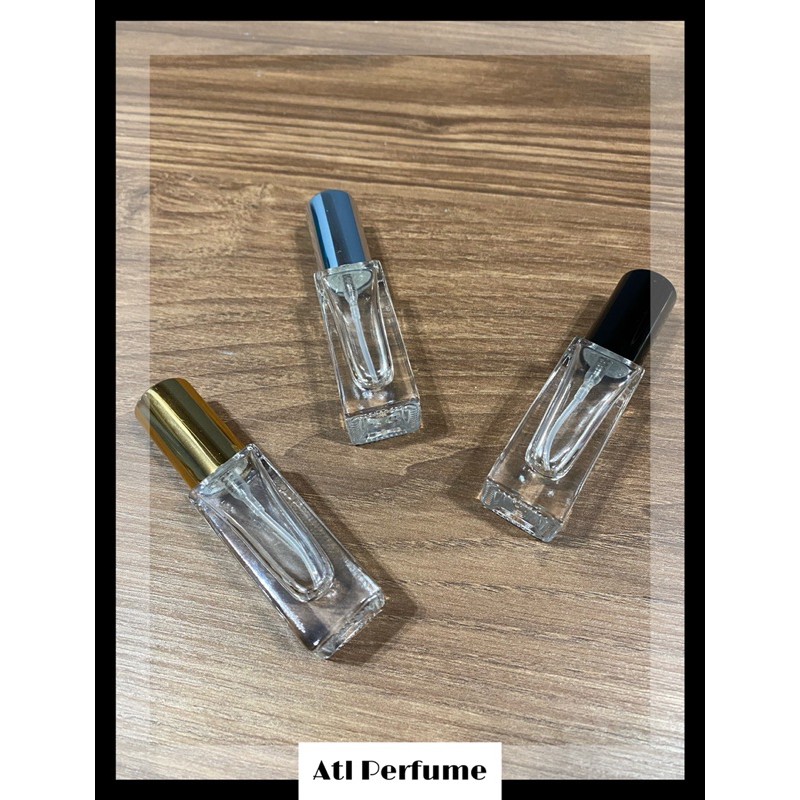 Lọ chiết nước hoa 5ml thủy tinh vuông