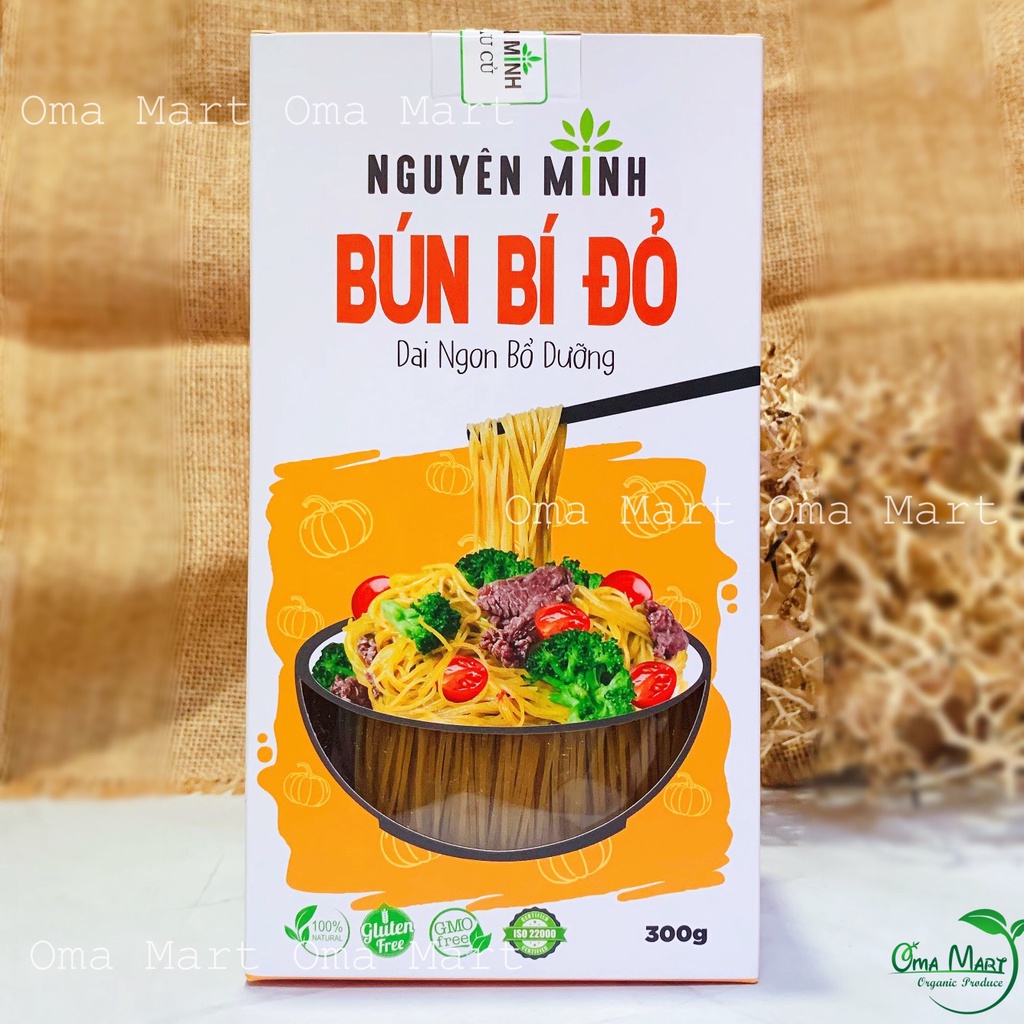 Bún rau củ gạo lứt Nguyên Minh 300g