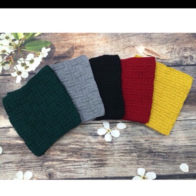 Combo 19 khăn len ống