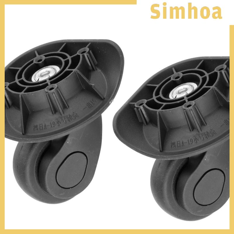 Bộ 2 Bánh Xe Thay Thế Chống Mòn Cho Vali Du Lịch