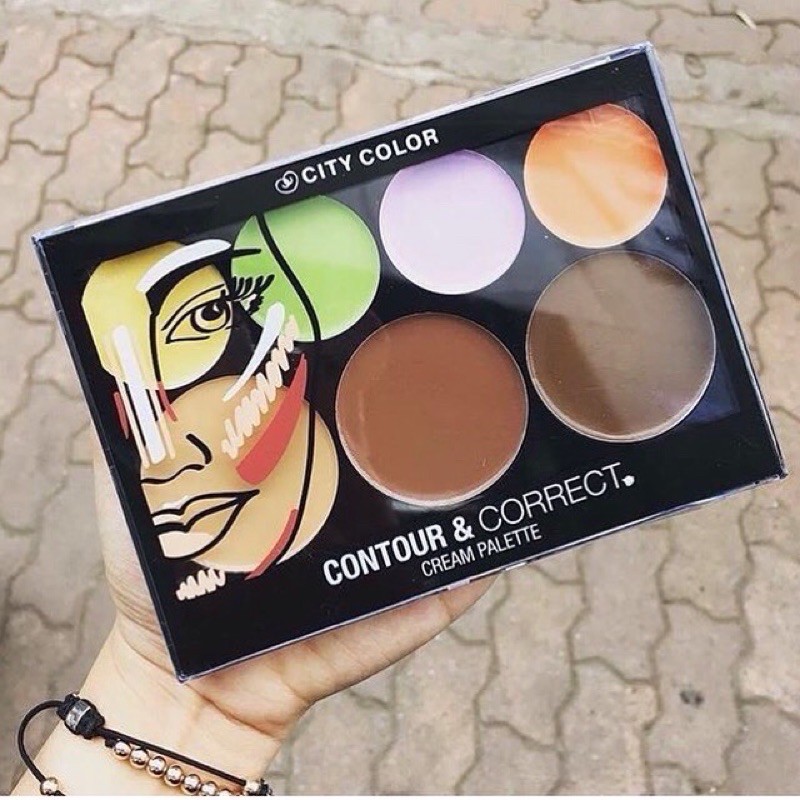 Bảng Che Khuyết Điểm - Triệt Sắc - Tạo Khối CITY COLOR USA | BigBuy360 - bigbuy360.vn