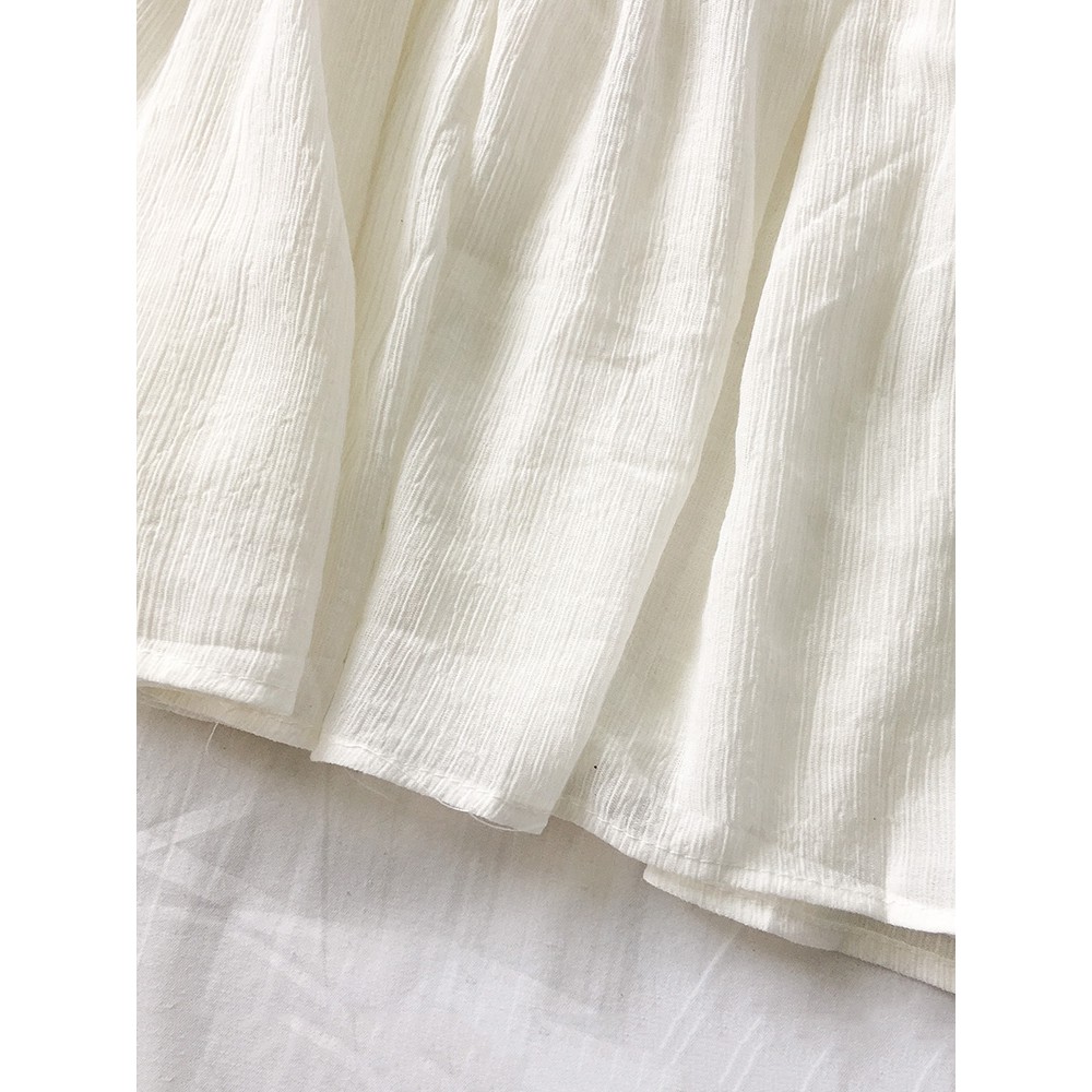 Chân váy trắng xòe dài Hàn Quốc chất mỏng nhẹ nhàng - Kèm ảnh thật | BigBuy360 - bigbuy360.vn