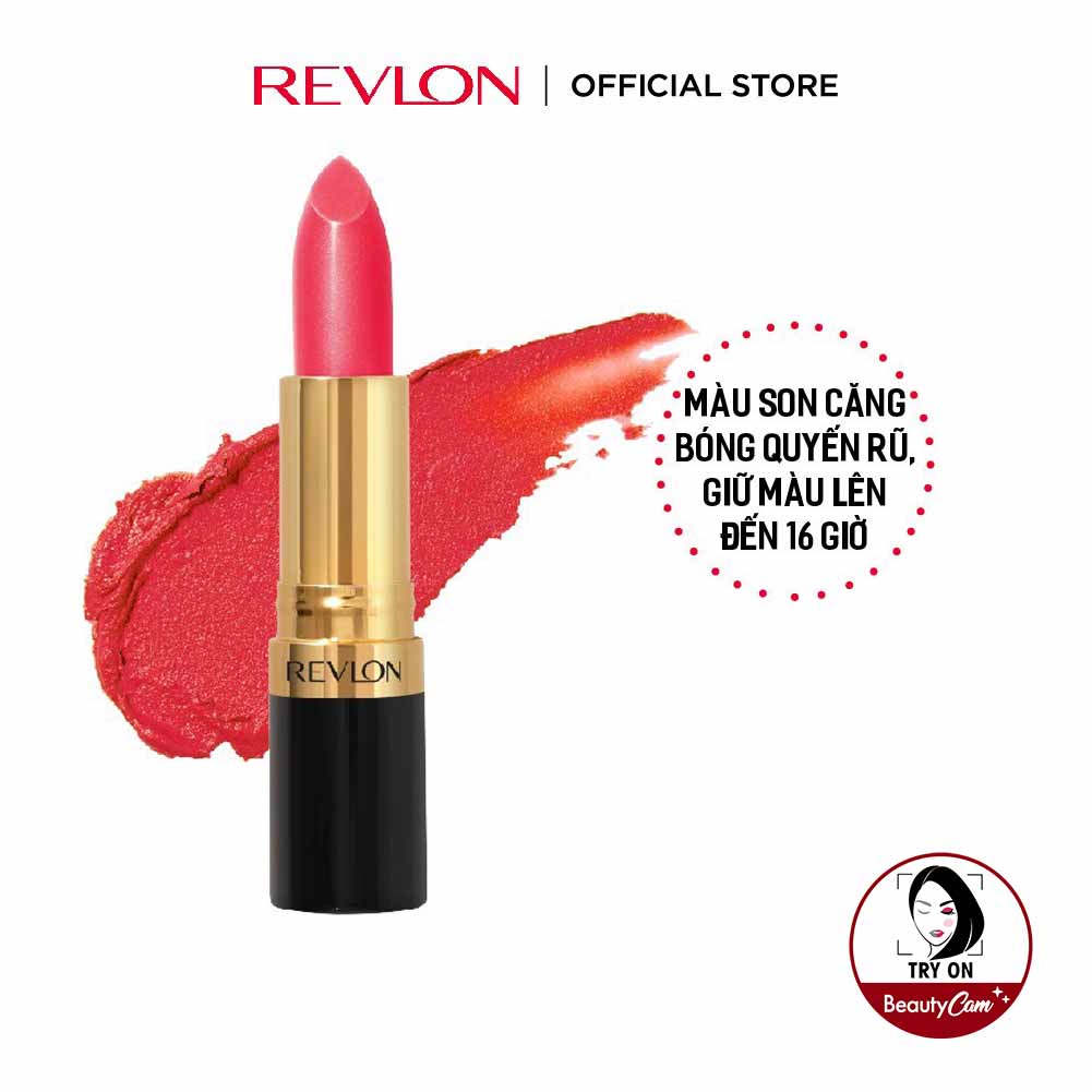 Son màu dưỡng môi thương hiệu số 1 tại Mỹ Revlon Super Lustrous Lipstick 4.2g
