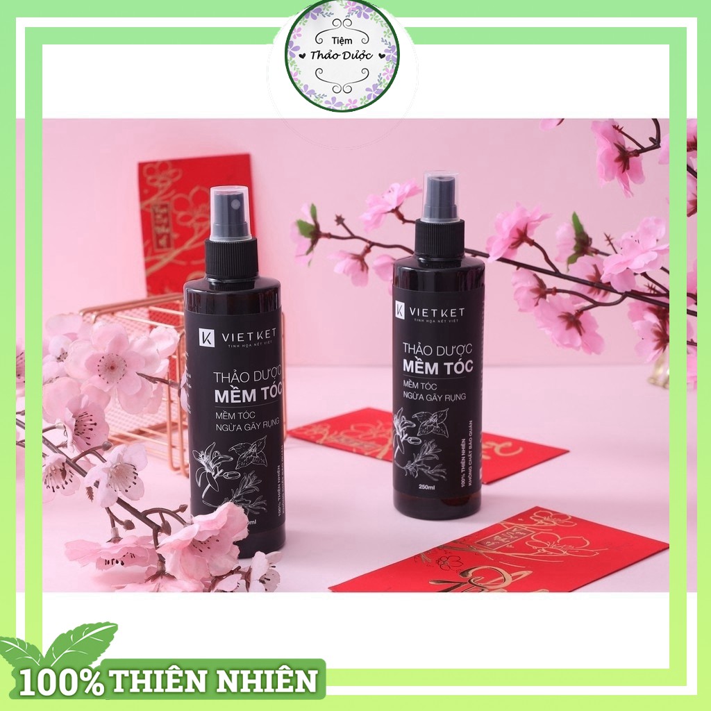 Thảo Dược Ủ Mềm Tóc - Dầu Xả Tự Nhiên Không Hóa Chất VIETKET 250ML | BigBuy360 - bigbuy360.vn