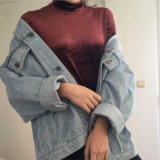 Áo khoác jeans ulzzang