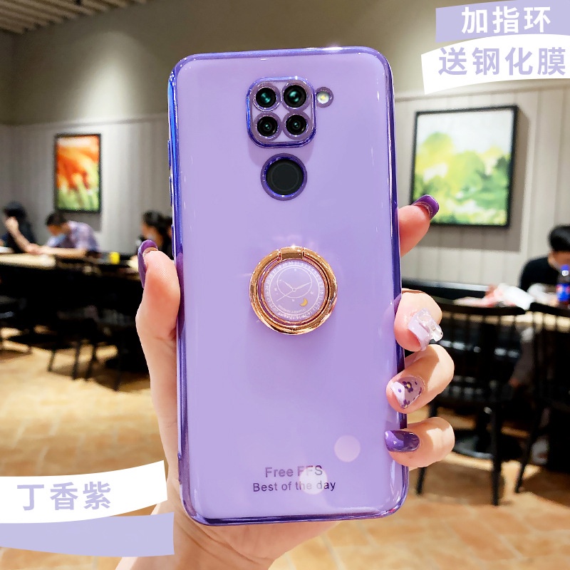 Ốp Điện Thoại silicon Mạ Màu Đơn Giản Cho Redmi note9 9s 9pro max note10 10pro note11 11pro redmi9 9c 9a