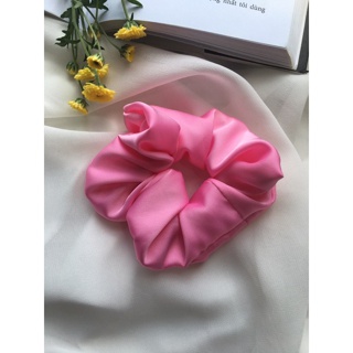 Dây Scrunchies màu  trơn