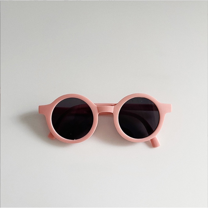 Kính râm mát tròn gấp gọn chống tia UV 400 cho bé K883 [Bé từ 1 - 6 tuổi]