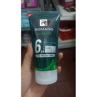 Gel tạo kiểu tóc siêu cứng romano