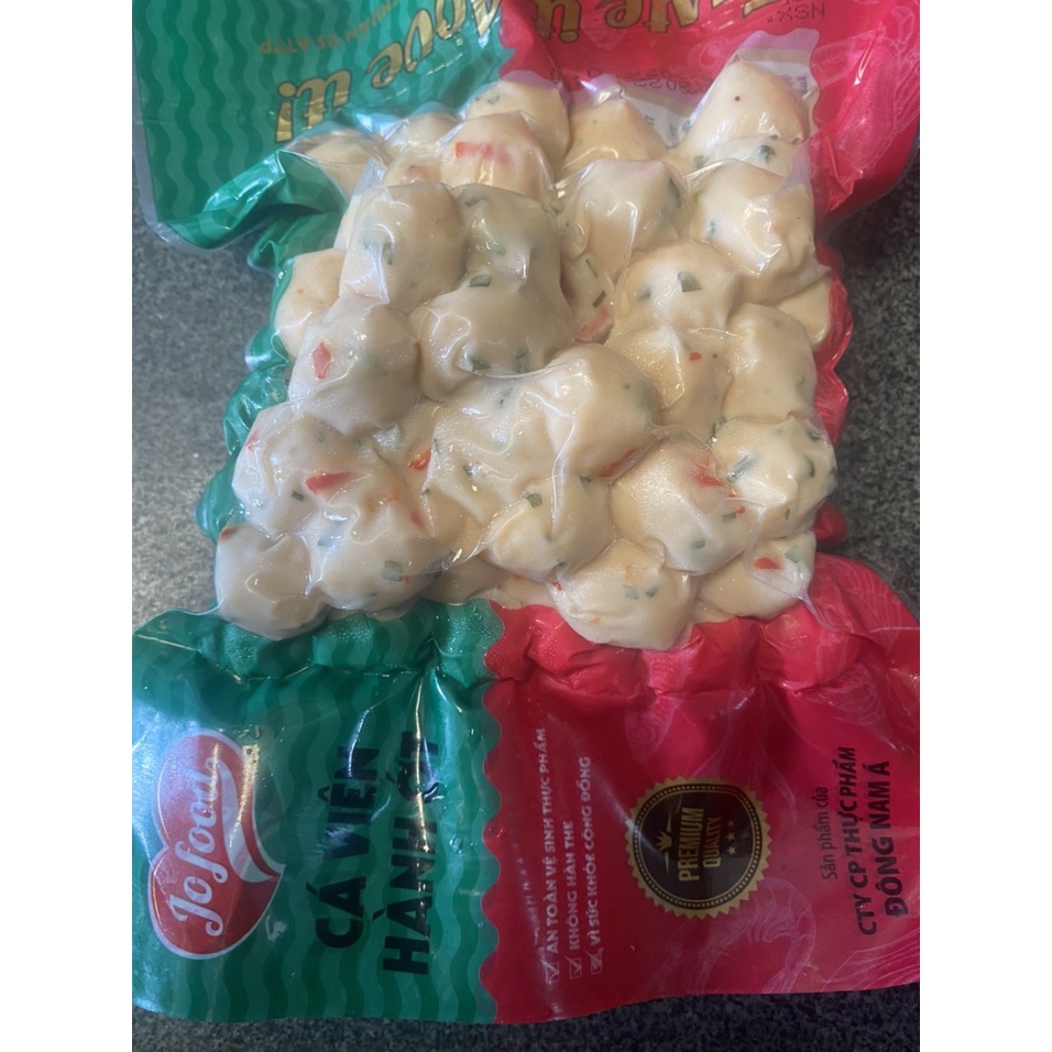 1KG Cá Viên Hành Ớt (gồm 2 gói 500g)