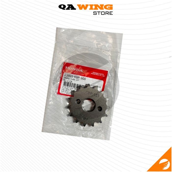 23801-KBP-900 | Nhông trước (15T) WINNER - RS150 V1 V2 / WINNER X - RS150 V3 (Chính hãng)