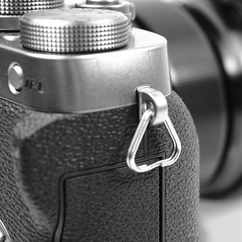 Dây Đeo Inox 12mm Cho Máy Ảnh Fujifilm Lecia Nikon Canon D-Slr Lug