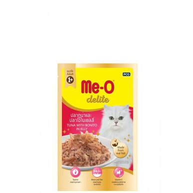 Thức ăn cho mèo Pate Me-o Delite 70g hộp 12 gói