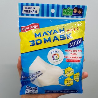 Khẩu trang Mayan 3D Mask PM 2.5