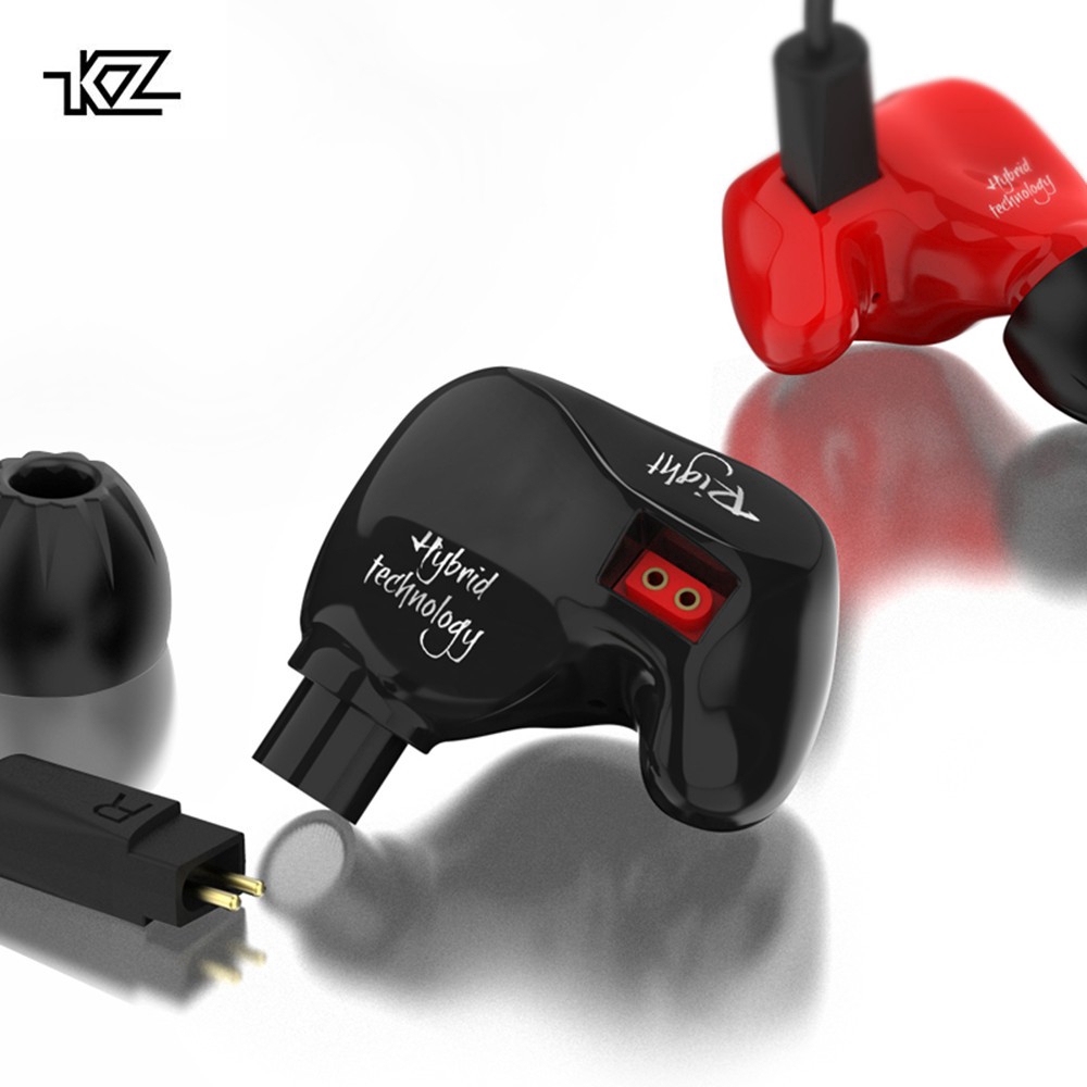 Tai Nghe Kz Zs4 1ba Với 1dd Hybrid Hifi Dj