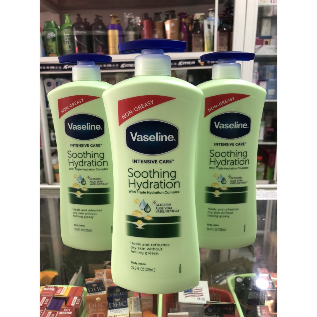 Sữa Dưỡng Thể Vaseline Total Moisture Aloe Fresh 725ml