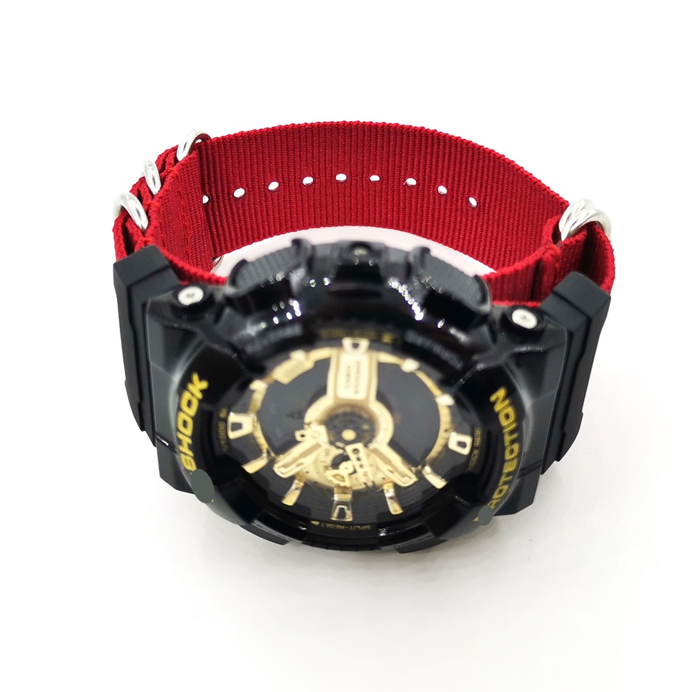 Dây Đeo Đồng Hồ Nylon Cho Casio G-Shock GA-110/100/120/150/200/300/400 GD-100/110/120 G-8900 DW-5600 GW-M5610 DW-6900 G-5600 GW-6900 DW-9052 GLS-8900 +16mm