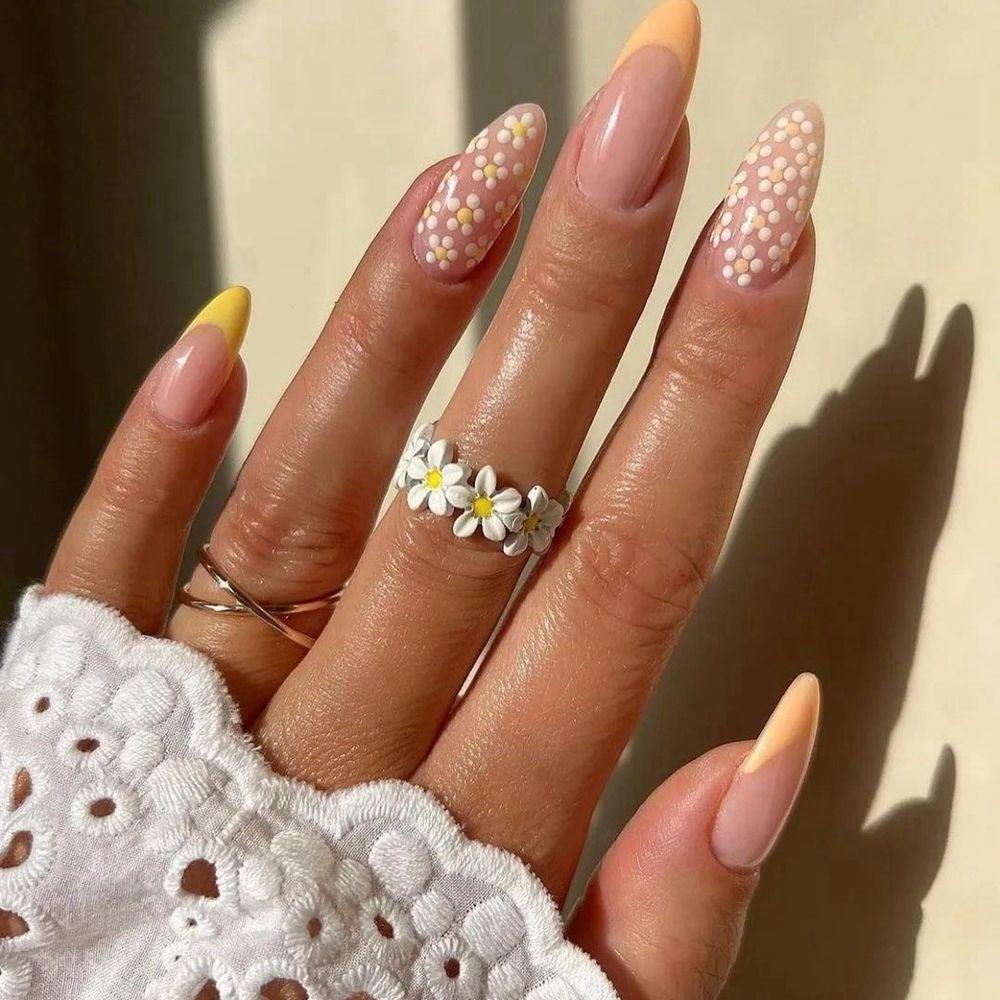 EUCA Hộp 24 Móng Tay Giả Thời Trang Cho Nữ