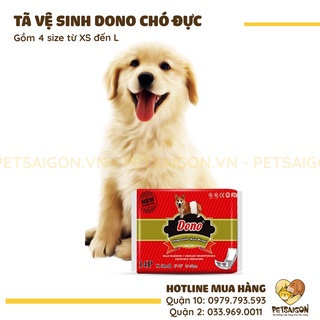 TÃ VỆ SINH DONO DÀNH CHO CHÓ ĐỰC