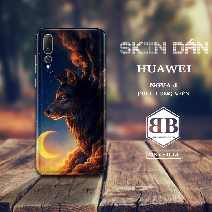 Skin Dán Huawei P20 Pro Dán full lưng viền dùng thay ốp lưng điện thoại bao đẹp