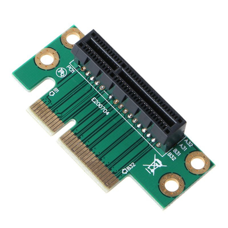 H.S.V✺PCI Express PCI-E4X Adapter Riser Card 90Degree Riser Converter for 1U/2U Server