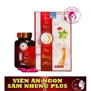 Tăng cân sâm nhung plus ăn khỏe ngủ ngon hộp 60 viên