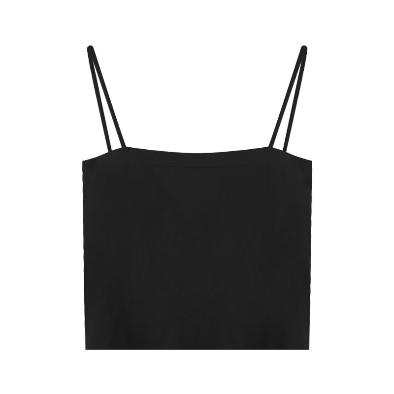 DUNEA Áo Hai Dây Không Đường May Kiểu Dáng Đơn Giản Thời Trang Dành Cho Nữ