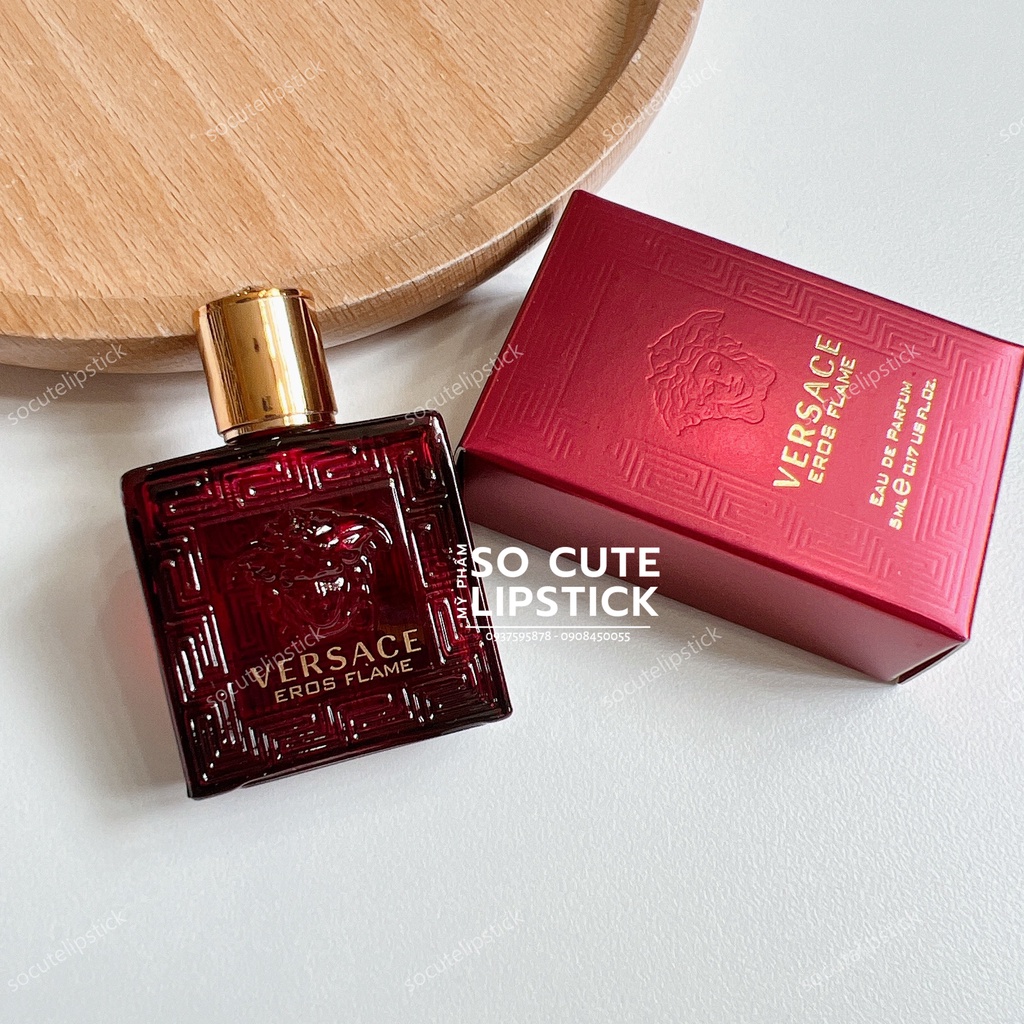 Nước Hoa Veersace Eros Flame - Pour Femme - EDT For Men 5ml