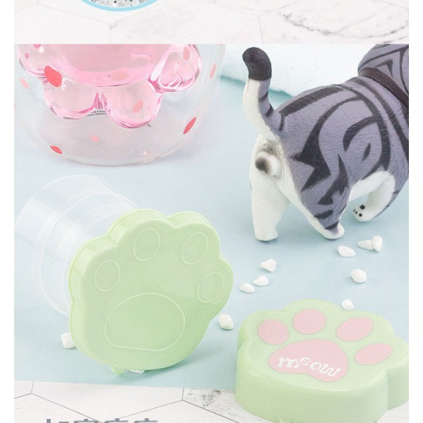 Cốc Uống Nước Gấp Gọn Cá Nhân Hình Chân Mèo | BigBuy360 - bigbuy360.vn