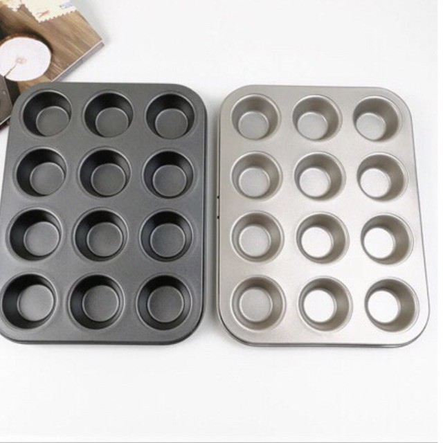 Khuôn cupcake 12 ô mini ( Giá big SALE)