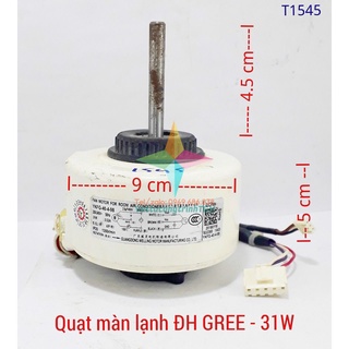 Quạt màn lạnh Điều hòa GREE AC220V - 6 dây - trục thẳng 4.5cm