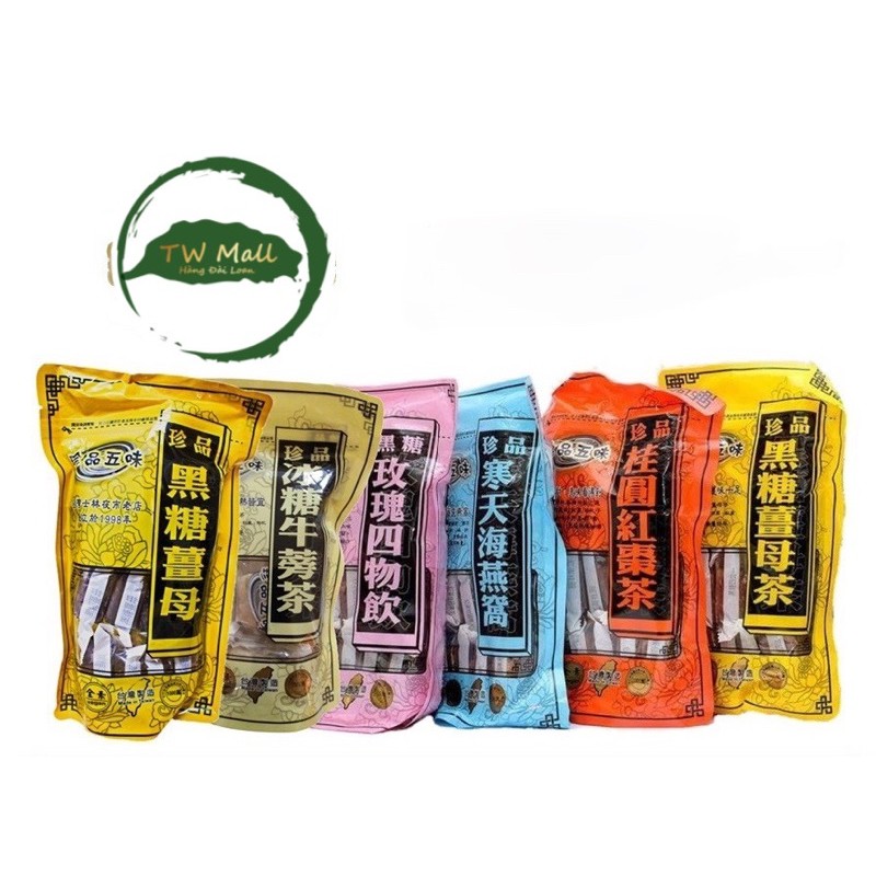 Trà viên đường phèn/đường nâu 504g Đài Loan - Tw Mall