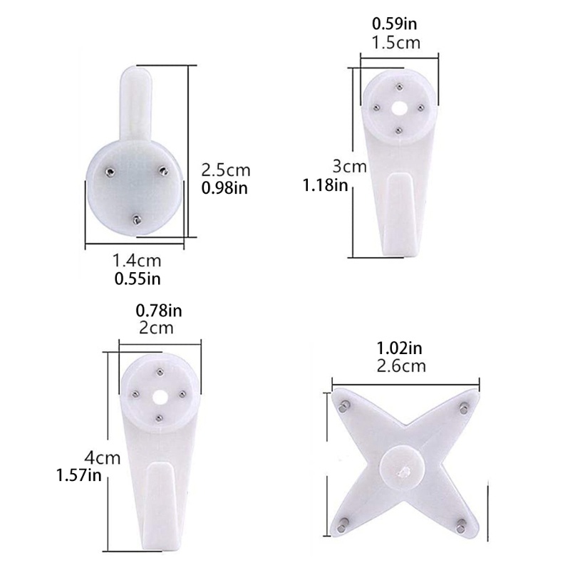 Bộ 50 Móc Treo Tranh Gắn Tường Không Để Lại Dấu Vết DIY