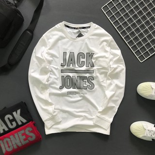 Áo thun nam dài tay không cổ JACK JONES