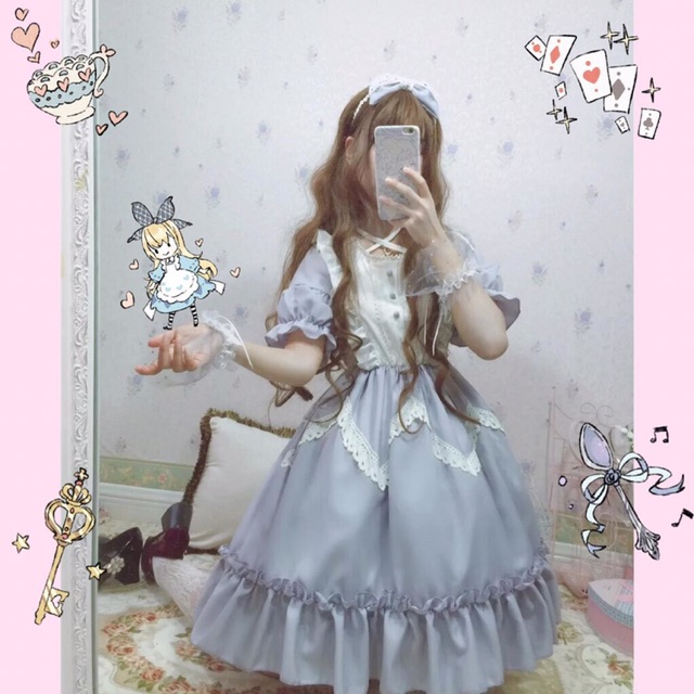 Đầm/ Váy Lolita Casual Công Chúa - Kèm Video Thật ✨ váy đầm công chúa,dự tiệc, tiểu thư, nàng thơ, sang chảnh