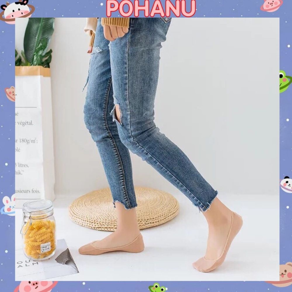 Tất đi giày búp bê nữ Pohanu vớ đi hài đi giày búp bê cho nữ siêu xinh tiện lợi TH01