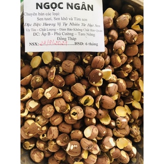 Combo 500g hạt sen rang+sen muối