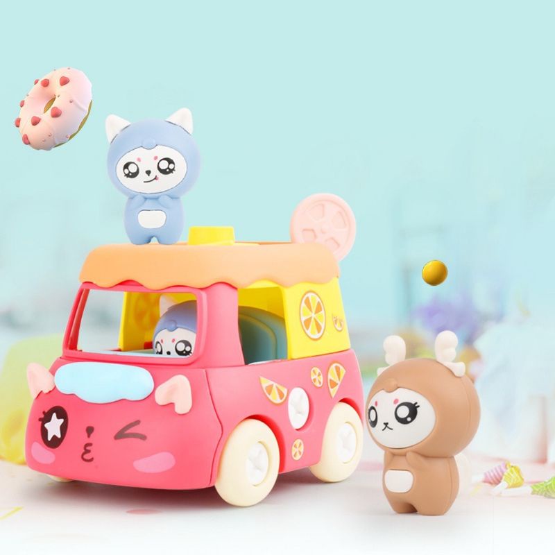 Oto chở kem siêu đáng yêu