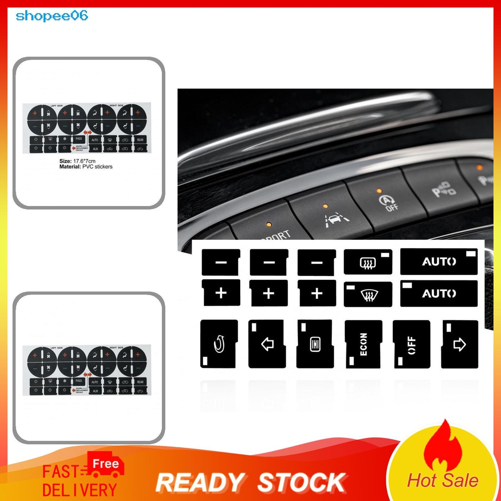 Miếng dán nút bấm điều khiển xe hơi độ dính cao
