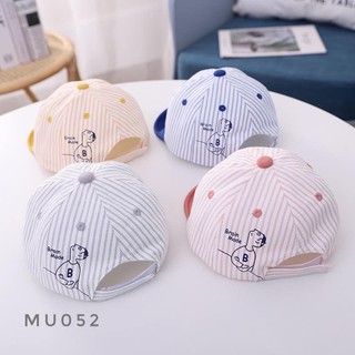Mũ lưỡi trai kẻ mềm MU052