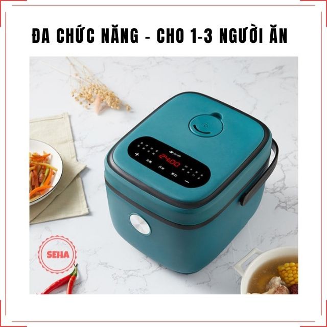 Nồi Cơm Điện Mini Đa Năng Jiashi cho 1- 3 người ăn SH02 | BigBuy360 - bigbuy360.vn