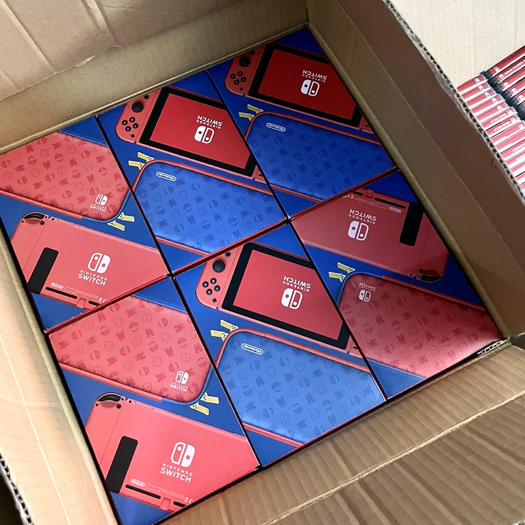 Máy Nintendo Switch - Mario Red &amp; Blue Edition