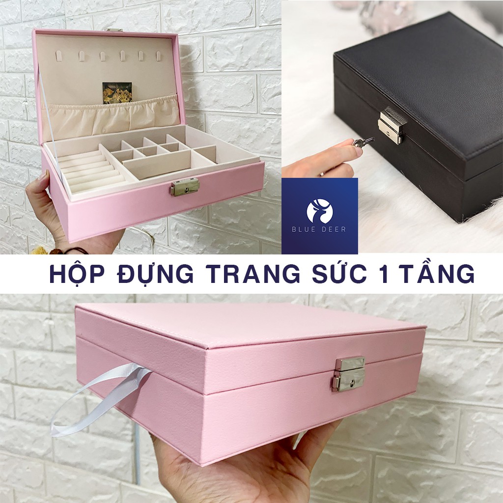 Hộp Đựng Trang Sức Bằng Da – BLUE DEER