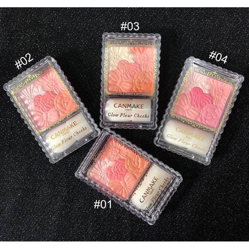 Phấn má hồng Canmake Glow Fleur Cheek | BigBuy360 - bigbuy360.vn