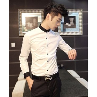 SƠ Mi TRẮNG VIỀN ĐEN