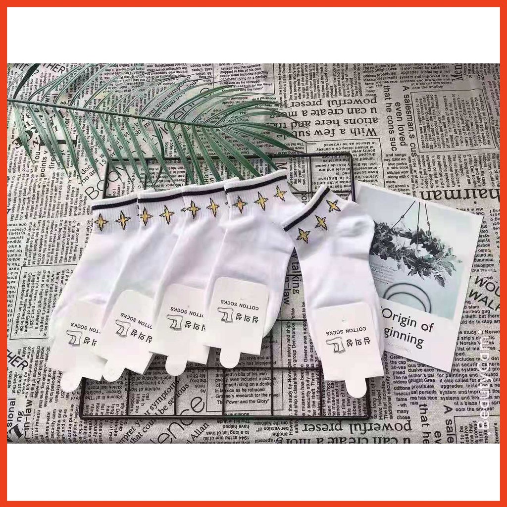 Set 5 đôi tất hình sao TAPHOAPR