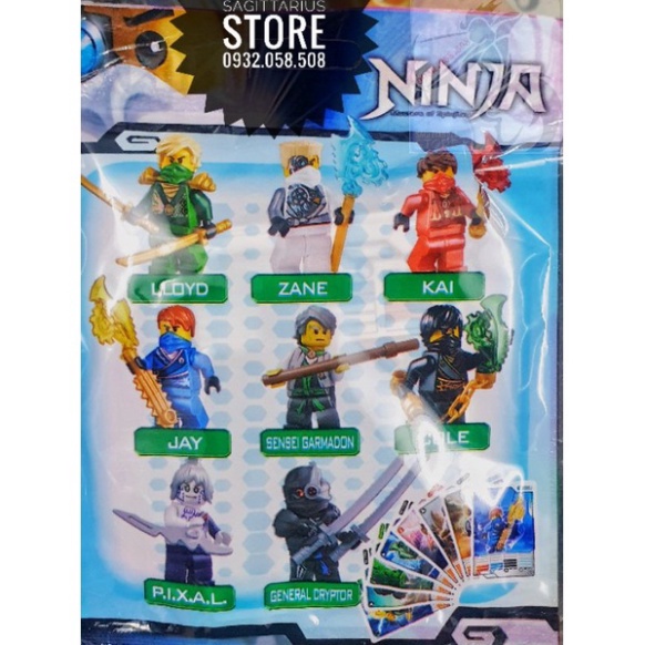 Combo 8 nhân vật Ninja Season 3