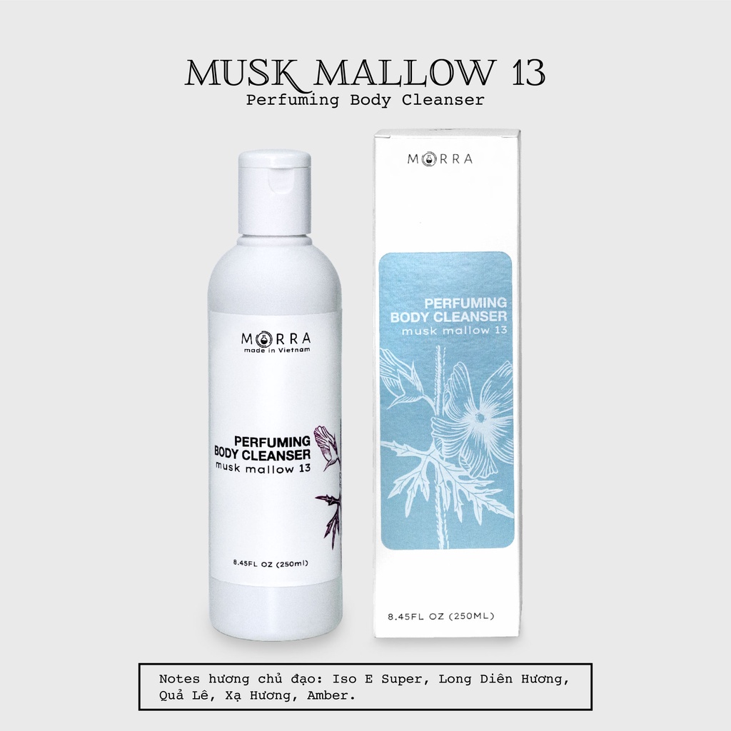 Sữa tắm Morra hương nước hoa Musk Mallow 13 250ml